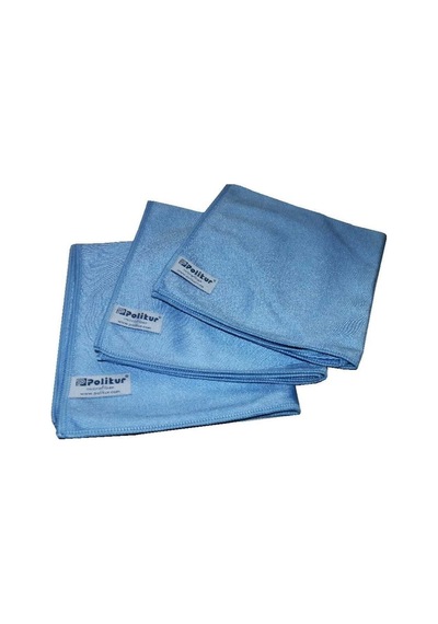 Policurr Polikur 3'Lü Mikrofiber Parlak Temizlik Bezi
