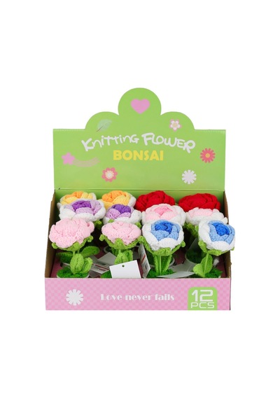 Fl-5 Kroşe Örgü Şakayık Çiçek -birliktoys 44 Cats
