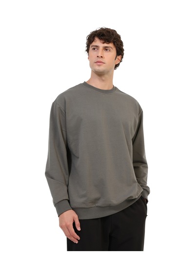 Kinetix Sweatshirt Erkek Haki Mb 16sn90 C Sw