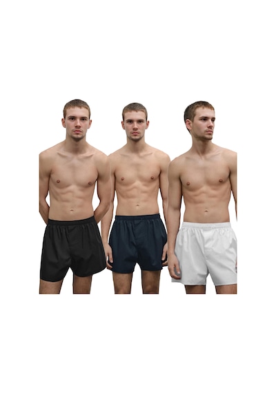 Yohannes Club Boxer Erkek, 5'li "essentian Classics Koleksiyonu" % 100 Pamuklu Poplin Kumaş, Koyu Renkler, 5 Adet Navy