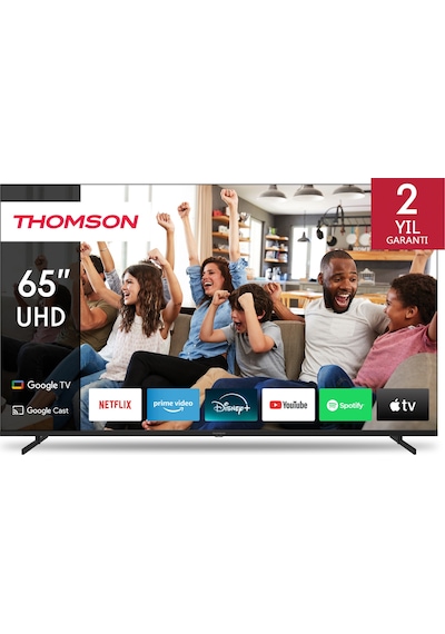 Thomson 65UG4S14 65" Uydu Alıcılı 4K Ultra HD Google Smart LED TV