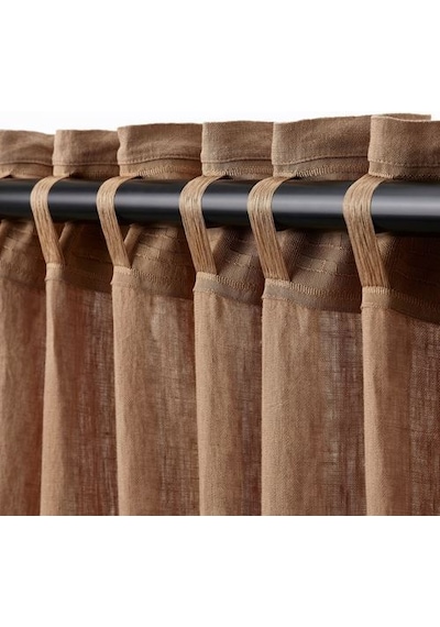 Ikea Dytag Tül Perde 145x300 Cm Kahverengi