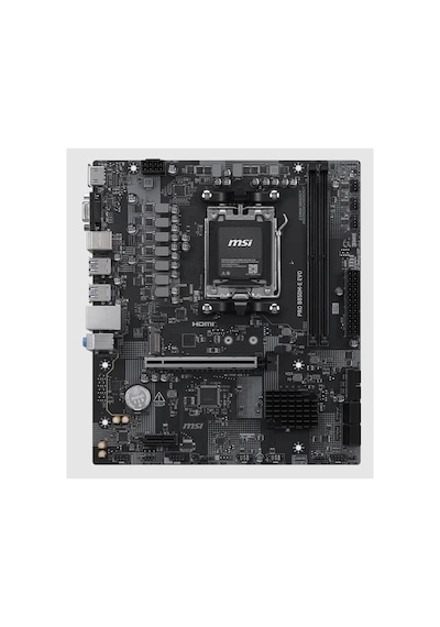 Pro B850m-e Evo Ddr5 8200mhz 1xvga 1xhdmı 1xm.2 Usb Matx Am5 Am5 9000/8000/7000 Serileri İle Uyumlu Diğer