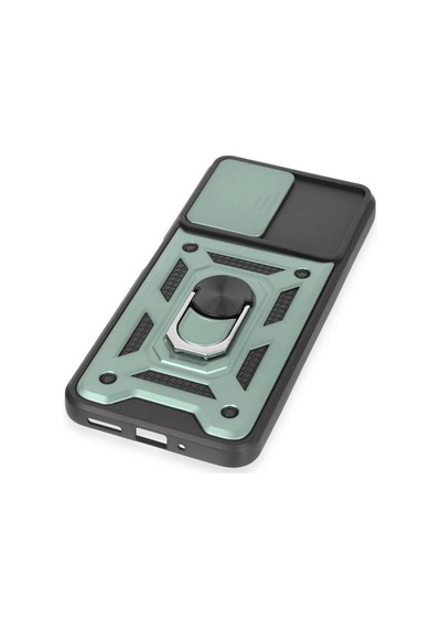 Xiaomi Redmi Note 12 5g Kılıf Pars Lens Yüzüklü Silikon - Yeşil 0.2M-Çok Renkli