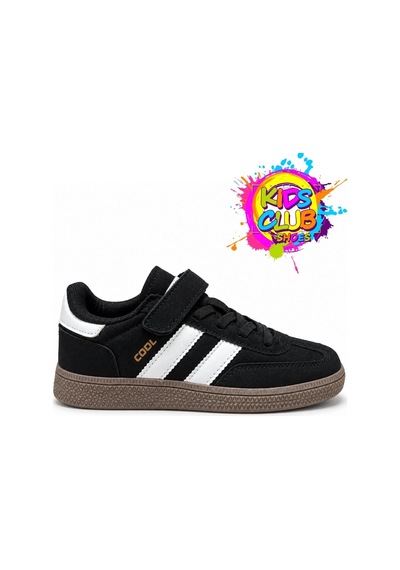 Cool Spit Sneaker Ortopedik Çocuk Spor Ayakkabı siyah