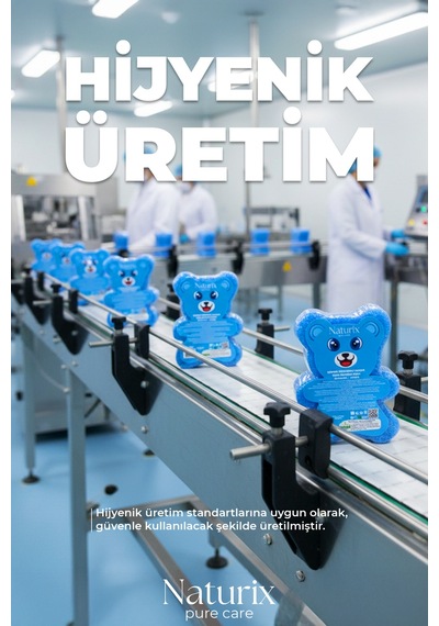 Naturix Ayıcık Şekilli Süngerli Okyanus Ferahlığı Çocuk Sabunu 150 G