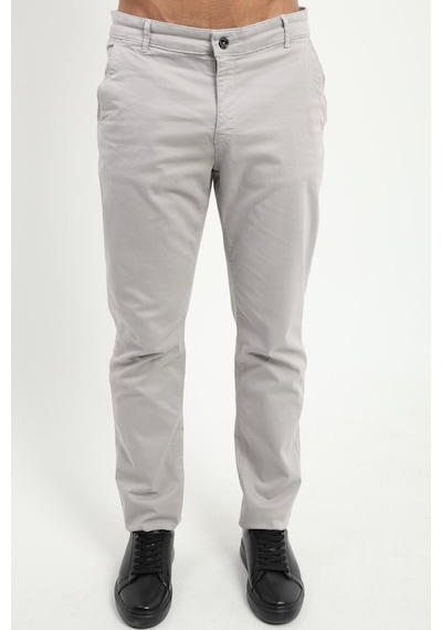 Dufy Erkek Regular Fit Gri Pantolon-19102