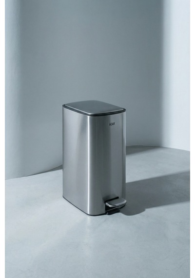 Bantia Paslanmaz Çelik Çöp Kutusu - 11 Lt Silver