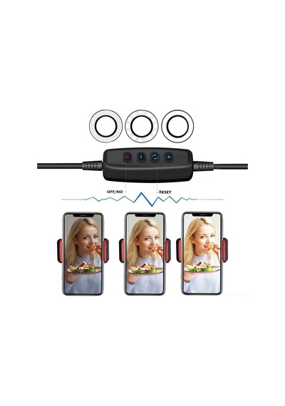 Akrobatik Işıklı Youtuberlar İçin Telefon Tutacağı