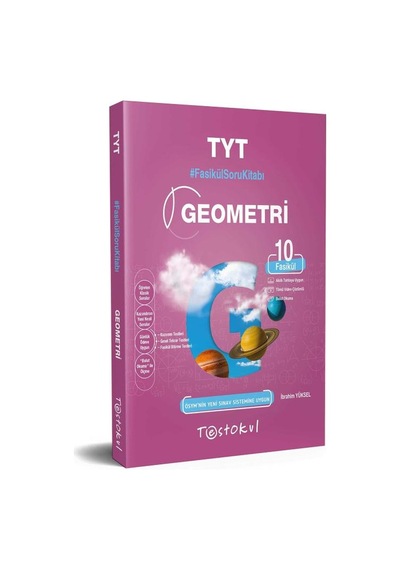 Test Okul Yayınları Tyt Geometri Fasikül Soru Bankası - 1 - 2 - 4 - Fasikülleri Eksik