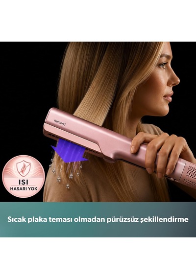 Air Silk 4607h Islak Ve Kuru Hava İle Saç Düzleştirici Ve Kurutma Makinesi