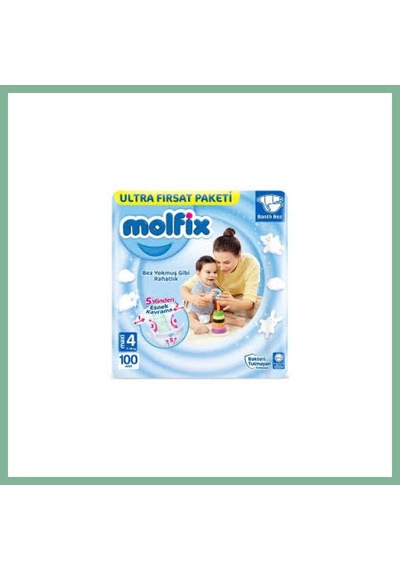 Bşkvirgo Molfix Ultra Fırsat Paketi 4 No 100 Lü Bsk2026