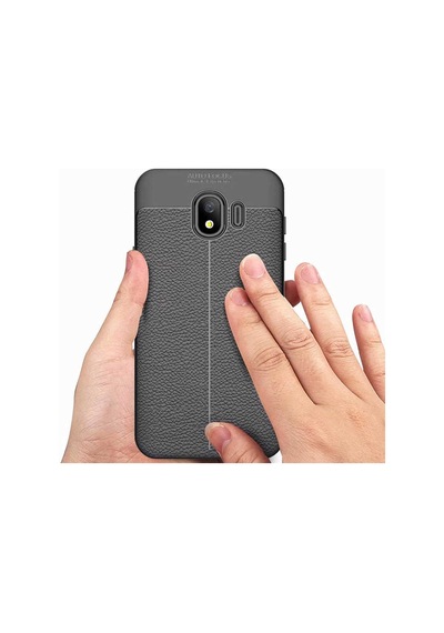 Samsung Uyumlu Galaxy J4 Kılıf Zore Niss Silikon Kapak Gri