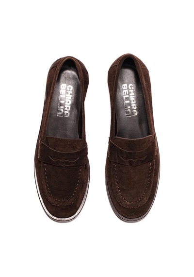 Coffee 490 C63 Babet Kadın Diğer 2016 21 Chiara Bellini Split Suede Coffee 490 C63