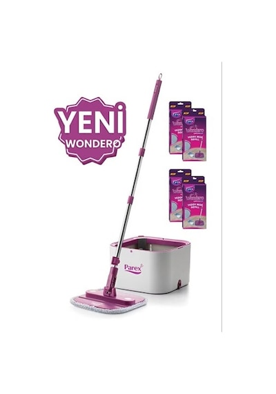Parex Wondero Temizlik Seti + 4 Yedek PKT.PAREX.032