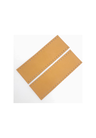 Angel Çanta Aksesuar Açık Taba Gerçek Deri Tutma Sapı 18x6 Cm Simit Sap