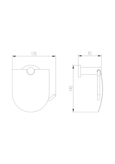 Fc-40103 Krom Tuvalet Kağıtlığı Renkli