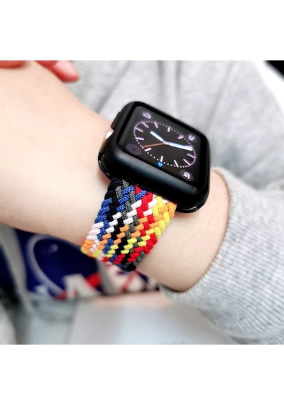 Xiaomi Redmi Watch 5 Active Esnek Örgülü Kumaş Kordon Kayış -ky29