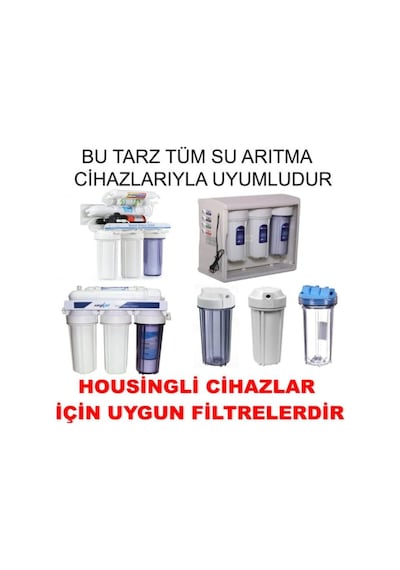 Sulook Su Arıtma Cihazı Filtresi 6 Lı Set Aşamalı Lg Membran