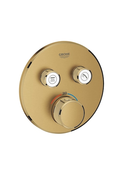 Grohe Grohtherm Smartcontrol Çift Valfli Akış Kontrollü Ankastre Termostatik Duş Bataryası - 29119Gn0
