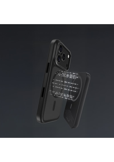 Apple Uyumlu iPhone 17 Kılıf M-safe Şarj Özellikli Benks Mist Protective Kapak Siyah