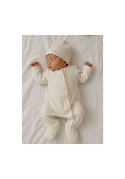 Caramell Kız Bebek 4 Lü Hastane Çıkışı Fashion Girl 2534 Ekru Ekru
