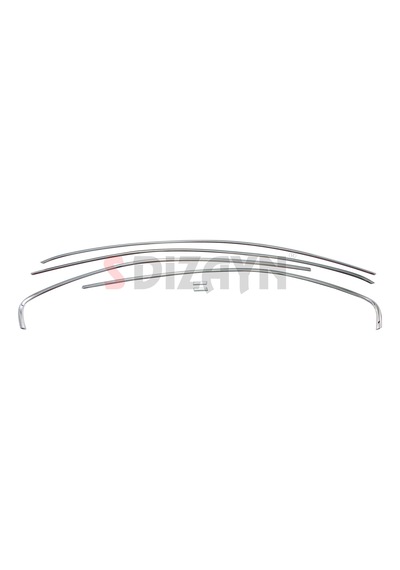 S-dizayn Vw Jetta Krom Cam Üst Çıtası 6 Prç. 2011-2019