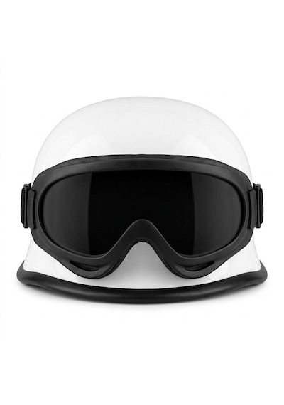 Mts M20 Chopper Kask Beyaz