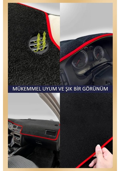 Guerrıno Torpido Koruma Halısı Siyah Kenar Renk Siyah Ford Tourneo Connect 2009-2012 İle Uyumlu Genel
