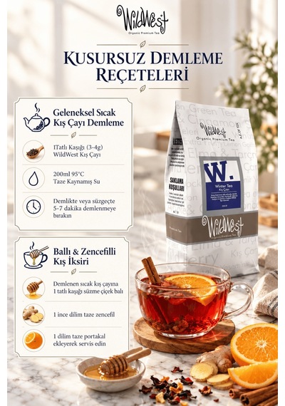 Wildwest Wild West Doğal Kış Çayı Bitki ve Meyve Çayı Harmanı 200 G