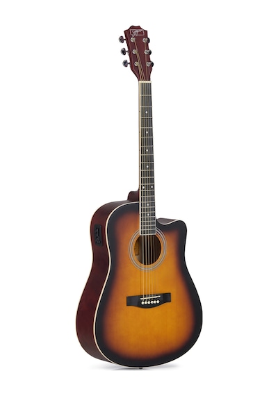 Zoppran Aczp150Sb Sunburst Elektro Akustik Gitar