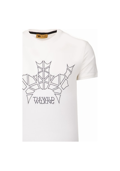 The Wıld Walkıng Erkek Sıfır Yaka T-Shirt-Ekru (504685082) Ekru The Wıld Walkıng Erkek Sıfır Yaka T-Shirt-Ekru (504685082) Ekru