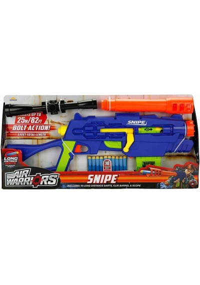 Air Warriors Snipe Sünger Dart Atan Silah