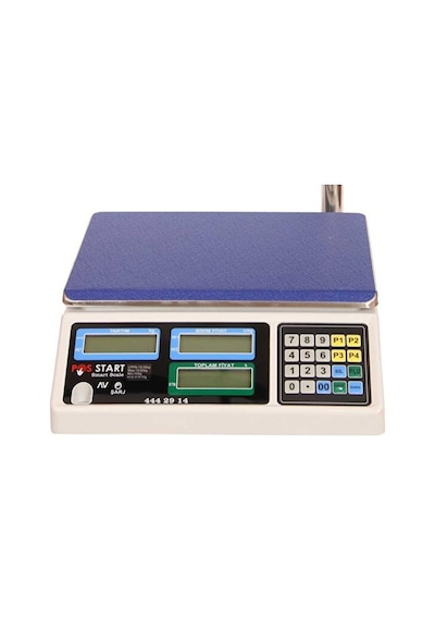 Posstart Akıllı Terazi VA RS232 Bilgisayar Bağlantılı Terazi 30 KG