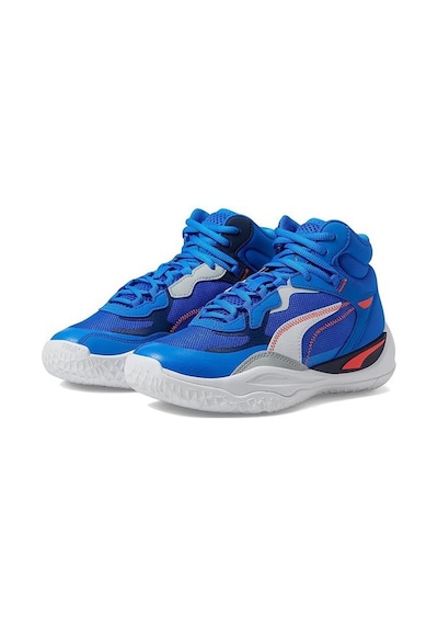 Puma Playmaker Pro Mıd Genç Basketbol Ayakkabısı 378330 08 Çok Renkli