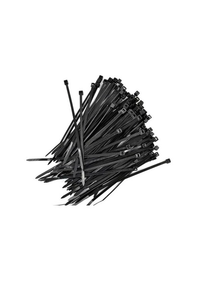 Kablo Bağı Cırt Siyah Ultra Dayanıklı 100'lü Paket 3.6x250mm