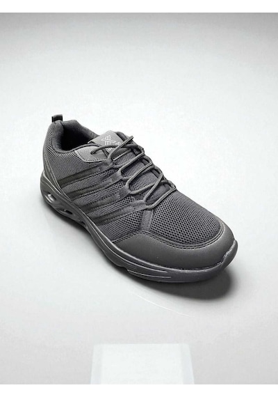 Sneaker Esnek Tabanlı Ortopedik Hafif Günlük Spor Ayakkabısı Siyah