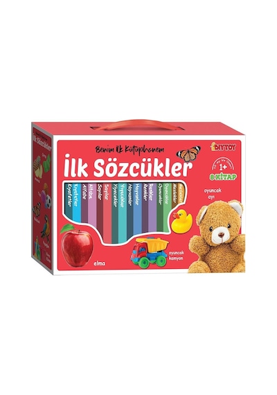 İlk Kütüphanem İlk Sözcükler 8'li Mini Kitap Seti