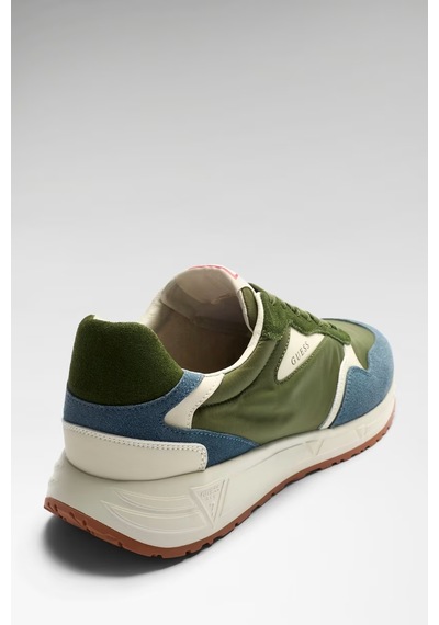 Guess Aria Erkek Sneaker Fmjrıaele12 Yeşil