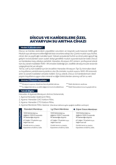 Discus Ve Karideslere Özel Akvaryum Arıtma Cihazı 449390863