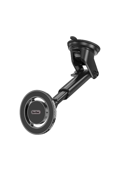 Magnetik Araç Telefon Tutucu Go Des Gd-hd938 Teleskopik Tasarım 360 Derece Dönebilen Vantuzlu