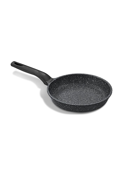 Nehir Siyah 2 Parça Alüminyum Döküm Granit 20-24 cm Tava Takımı