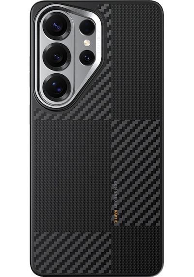 Samsung Uyumlu Galaxy S26 Ultra Kılıf M-safeli 600d Metal Kamera Çerçeveli Raptic Aramid Dual Kapak Siyah-gri Siyah - Gri