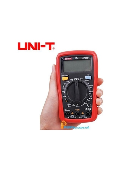Unit Ut33d+ 600v 10a Dijital Multimetre