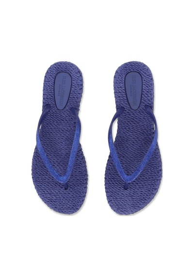Blue Web Cheerful01 - Lacivert Simli Parmak Arası Terlik-14277