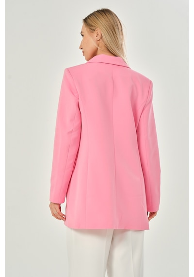 Oversize Dokuma Blazer Ceket 001