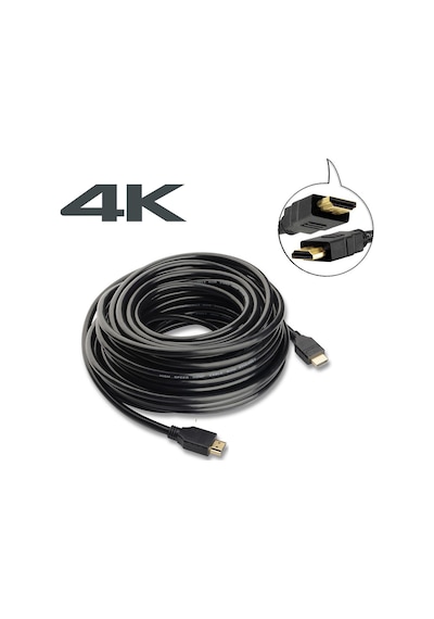 20M Metre 4K Hdmi Kablo 3D Ultra Hd Ethernet Altın Uç Kablo