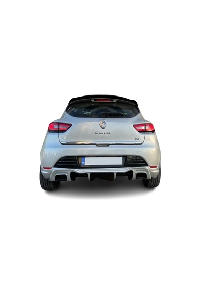 Renault Clio 4 2012-2019 Rs Style Arka Tampon Ek Difüzör Plastik