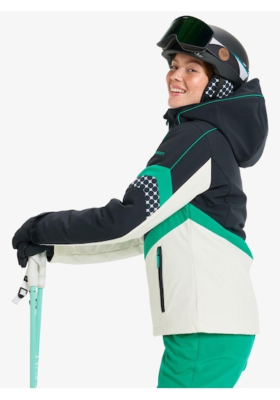 Roxy Peak Chic Softshell Kadın Kayak Montu-erjtj03512 Çok Renkli