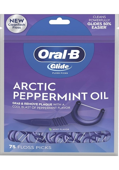 Oral-b Glide Arctic Peppermint Oil Çatal Diş İpi Kürdanlı 75 Adet